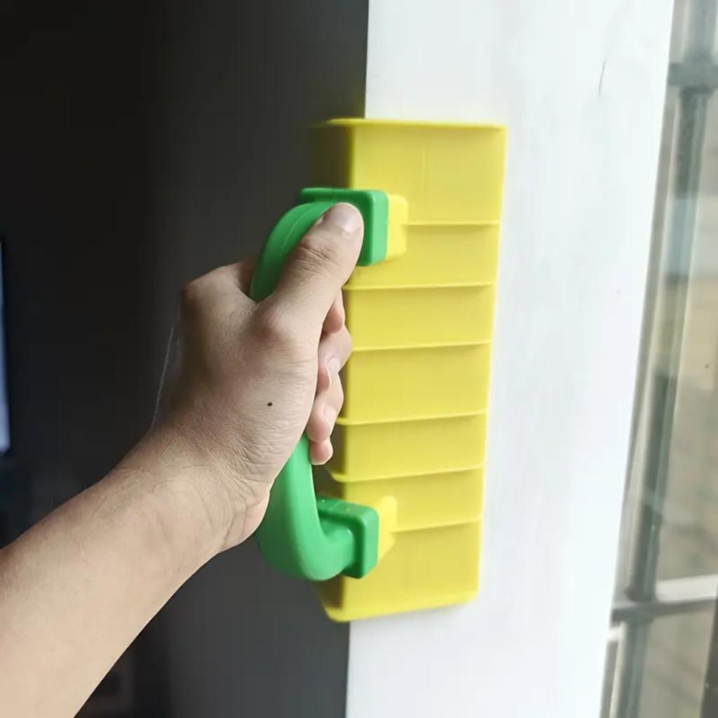 2pcs Wall Corner Smoothing Tool Plastic Inner And Outer Corner Handheld Plaster Gypsum Seam Tool Suitable For DIY And Use, I