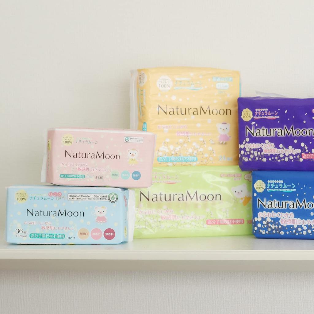 NaturaMoon Простыни для влагалища 36 шт. x 3 упаковки одноразовые тканевые салфетки без полимера для выделений, длинные, набор, впитывающие, неполимерные,