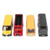 Bus Model PullBack Vehicle Collection Decoration Toy for Children Above 3 Years Old(4pcs )