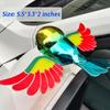 Rearview Mirror Accessories Wind-Powered Funny Cute Car Dashboard Decor Mirror Accessories For Truck Motorcycle Dashboard Hood