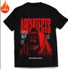 Summer New Retro Fashion Unisexs And Unisexs Cotton Top Kaos Band Architects See Red Tshirt Metal Baju Musik Metalcore