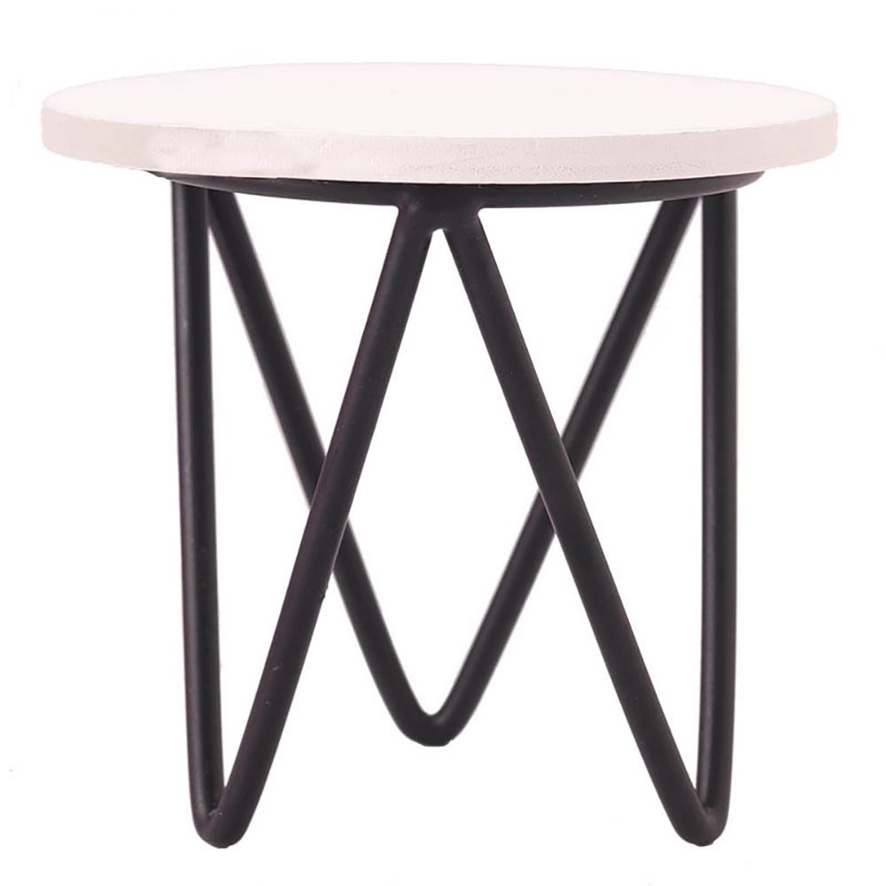 Подставка для цветов Реквизит для фотосъемки Миниатюрный чайный столик Деревянный табурет Мебель для кукольного домика Аксессуары для кукол