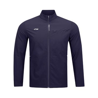 Li Ning FW/AW25 Бадминтонная Минималистичная Куртка на Молнии с Воротником-стойкой с Длинным Рукавом Унисекс куртки AYYV017-2