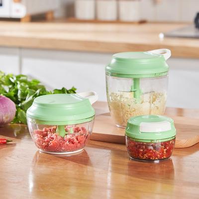 Многофункциональный ручной кухонный комбайн, измельчитель овощей и фруктов, кухонная мясорубка, измельчитель, измельчитель чеснока, резак