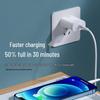 Быстрое зарядное устройство REMAX PD20W Type-C - Совместимо со стандартами Китая, Европы, Великобритании и США