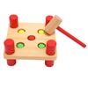 Деревянная игрушка-молоток, безопасная деревянная сглаживающая интерактивная скамья-игрушка с молотком для детей