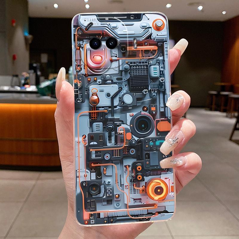 Чехол для vivo iQOO Z11 Turbo 5G iQOOZ11Turbo V2536A Чехол для телефона Роскошный Милый Крутой Для Мальчиков Девочек Прозрачный Силиконовый Чехол-Оболочка