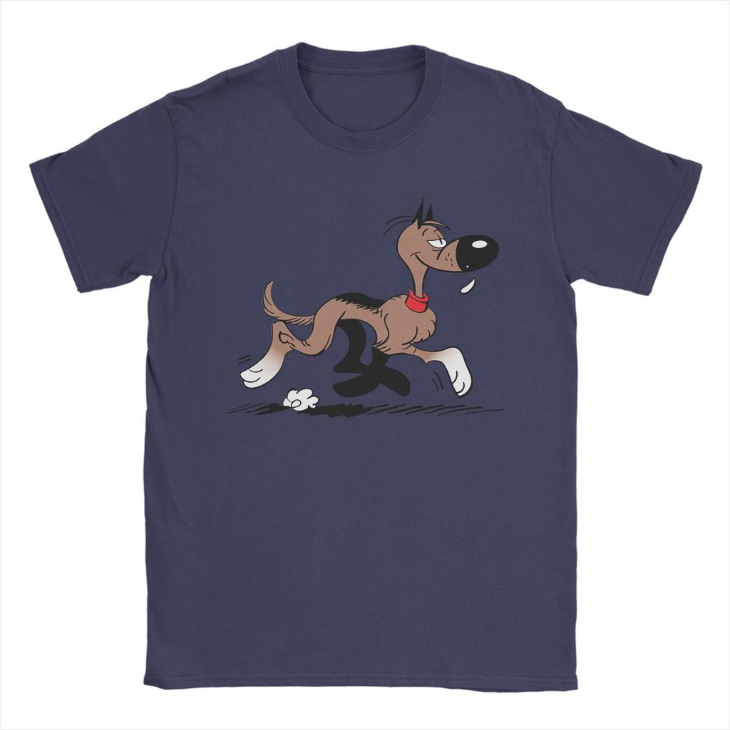 Мужская футболка Lucky Luke с Рантапланом Мультяшная 100% Хлопок Одежда Модная Футболка с Коротким Рукавом и Круглым Вырезом Футболки Большого Размера