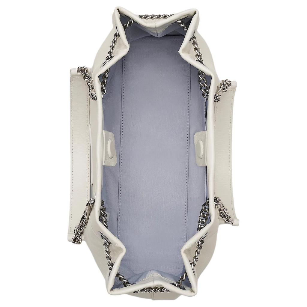 Marc Jacobs Кожаная сумка-мешок на цепочке Белая Женские сумки 2P5HSH030H02-100