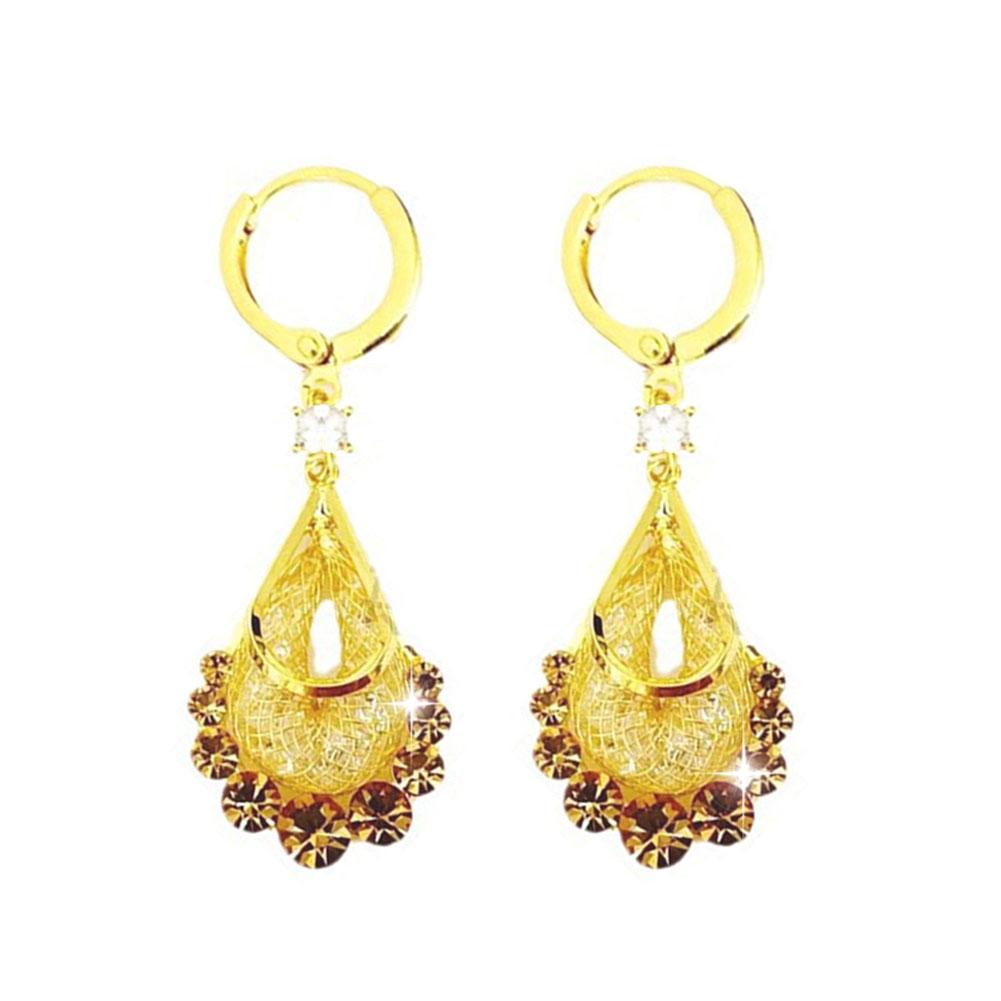 Сетчатые серьги-кольца, золотистая проволочная сетка, серебристые элегантные украшения, свадебные аксессуары, подарок, кристалл A6Y0