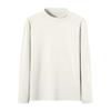 Men's Autumn Casual Turtleneck Solid Color Top Long Sleeve T-Shirt