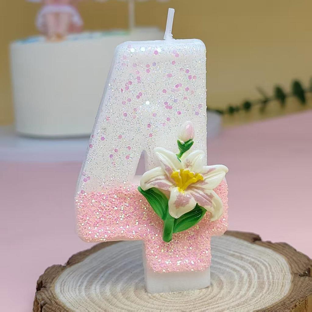 Креативные свечи для торта на день рождения с цифрами 0-9 для украшения торта