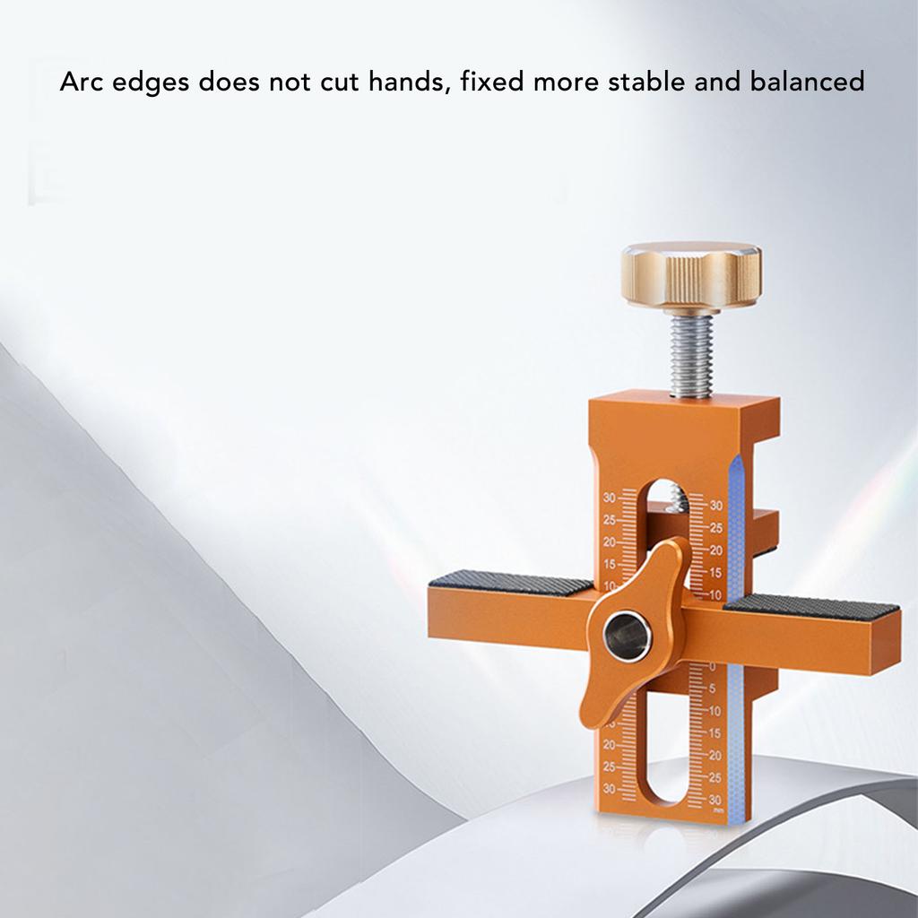 Imbot Cabinet Door Mounting Jig Tool Set Installation Positioner Adjustable Aluminium Alloy Woodworking Position Leveler