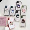Аниме Genshin Impact Матовый прозрачный чехол для телефона Для IPhone Case 16 15 14 13 12 11 Pro Max X XS Max Plus