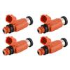 4 шт. INP-771 Топливная форсунка 68V-8A360-00-00 Для подвесного мотора Yamaha 115 л.с. CDH210