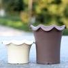 Lusu Er Creative Plastic Flower Pot for Vegetables & Succulents - Thickened Balcony Bonsai Planter