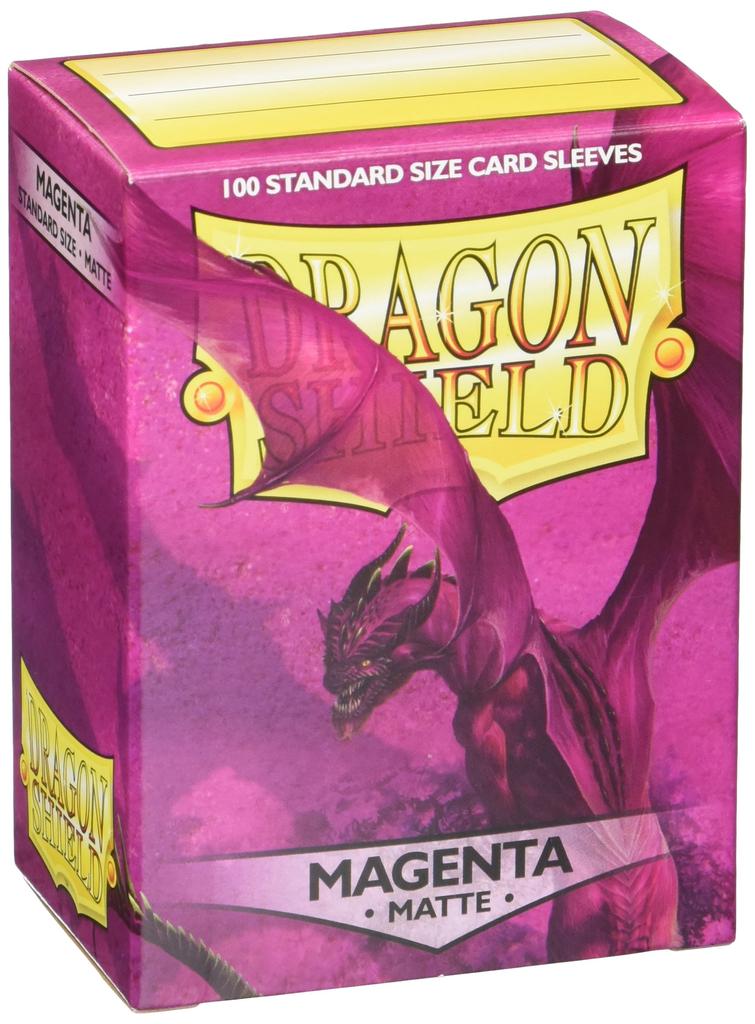 Arcane Tinman Dragon Shield Sleeve Standard Size (100 Pieces) AT-11026 Matte/Magenta