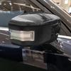 For SsangYong Torres J100   2024 ABS Carbon Fiber Black Rearview Mirror Cover Frame Trim Sticker Car Styling Accessories