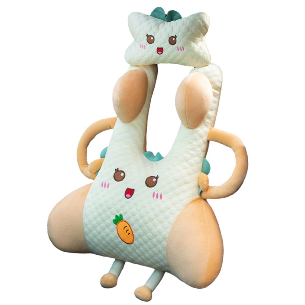 Animal Pattern Car Seat Pillow Cartoon Pattern Kids Neck Pillow Baby Travel Pillow Sleeping Use