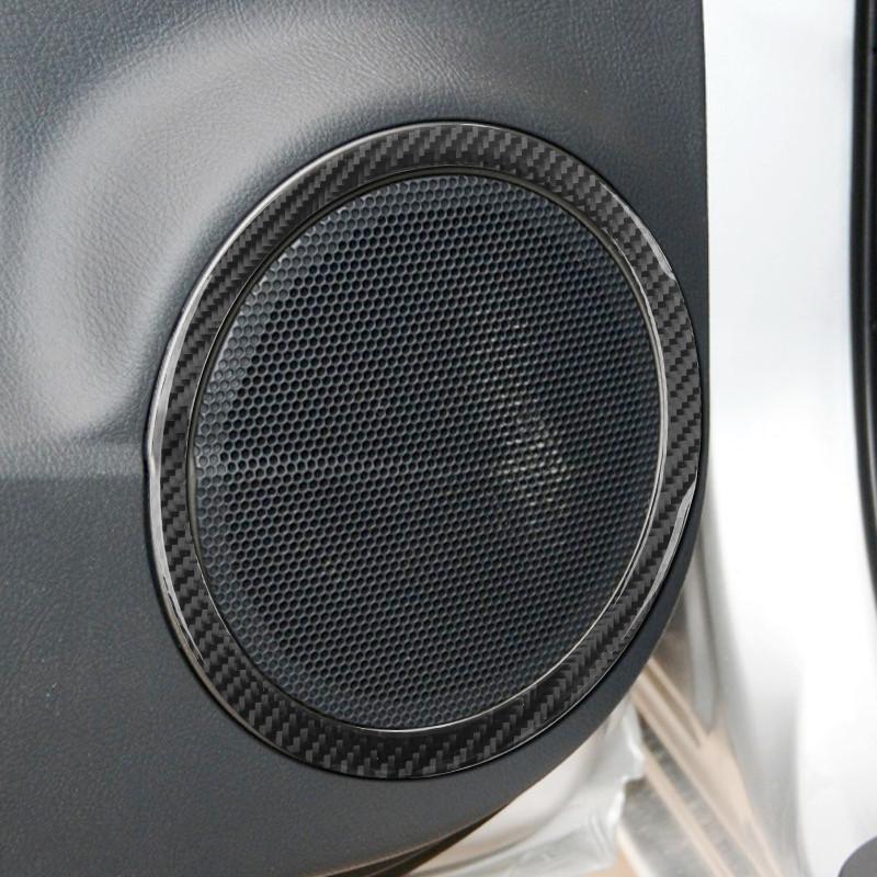 Углеродное волокно Автомобильный центр Панель управления Руль Декоративная крышка Наклейка Наклейка для Toyota RAV4 Внутренняя часть автомобиля