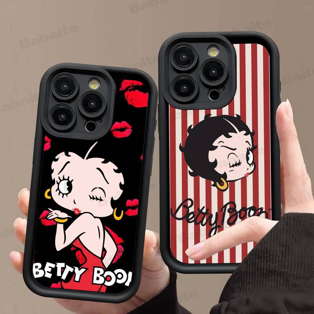 Sexy Girl B-Betty Boop Phone Case For IPhone 17 16 15 14 13 Pro Max Plus 12 11 Cover