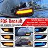 Динамический повторитель поворота для Renault Laguna 3 III Twingo II Latitude Safrane Fluence Светодиодный указатель поворота Стрелка 2008 2009 2011 2014 2015 2016
