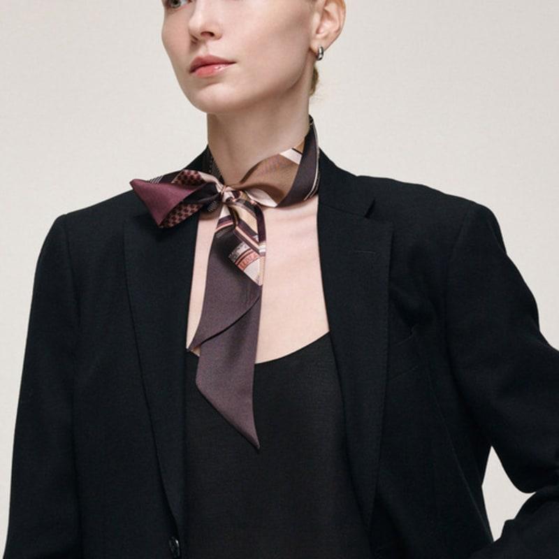 Saint Luxure Phoebe Wine Brown