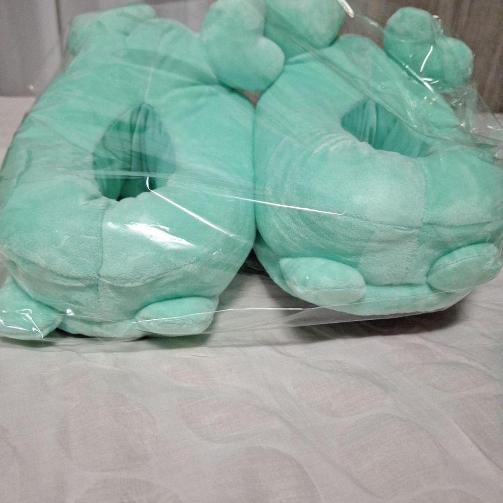 [Б/У] TWICE Мина LOVELYS Плюшевые тапочки