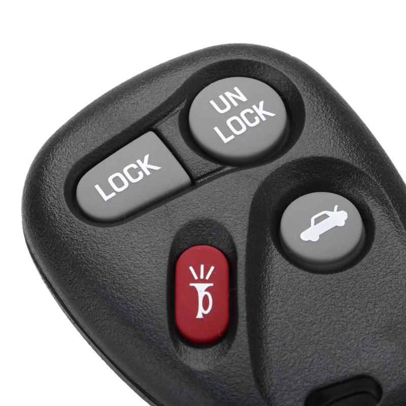 4 Buttons 315MHz Remote Car Key Fob ABO1502T Fit for Chevrolet Malibu Express Lumina GMC Sierra Sonoma Cadillac Pontiac Firebird