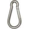 TRUSCO Stainless Steel Carabiner Type 8 X (TRUSCO) Japanese-Made Harken, B, 80mm, TSKH-8B