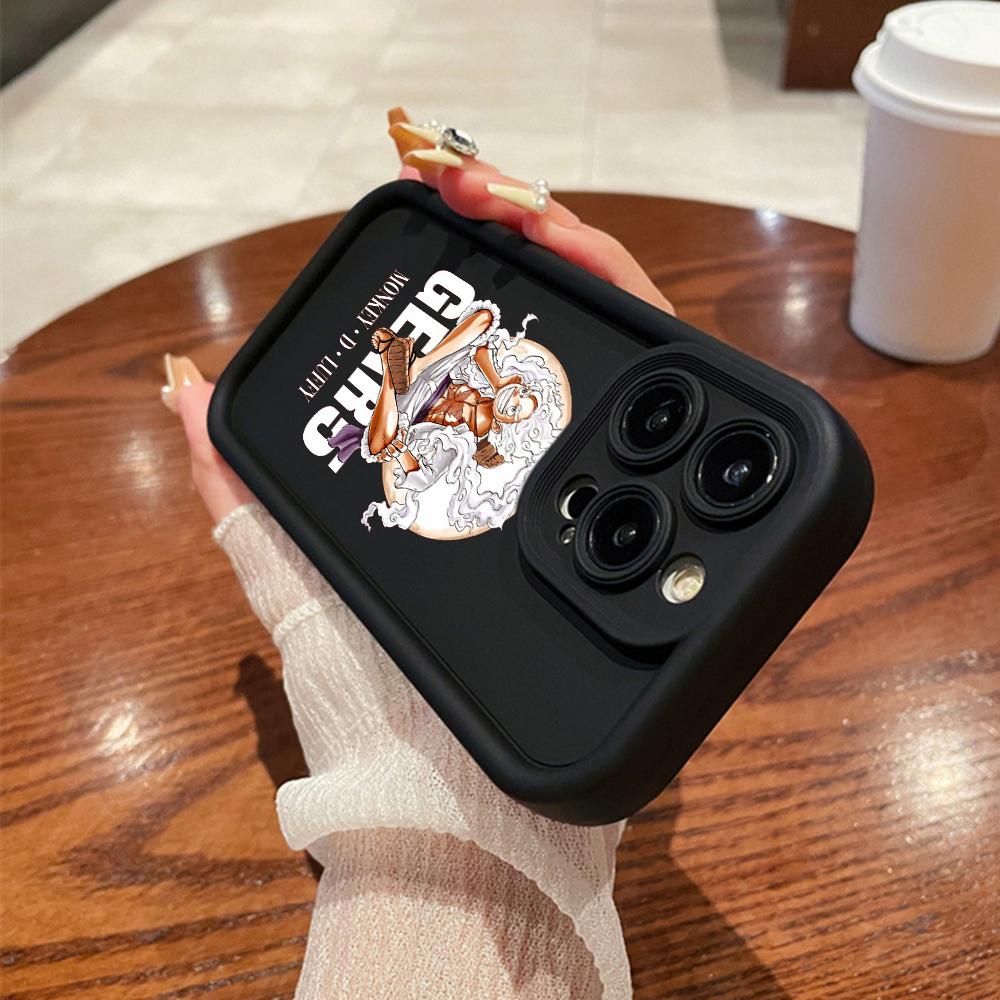 LZ28 One Piece Luffy Gear 5 силиконовый чехол для телефона SamsungA15 A35 S24 S23 Ultra S22 S21 Plus S20 FE A05 A06 A54 A55 A53 A14 M15 противоударный задний чехол