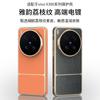 Чехол для Vivo X300 Ultra Модный Для MagSafe Магнитный ПУ Кожа Электроосажденный Поликарбонат Легкий Жесткий Чехол Нескользящий Бампер