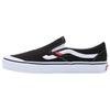 Классические слипоны 138 Sidestripe черные унисекс кроссовки True-White VN000BW36BT