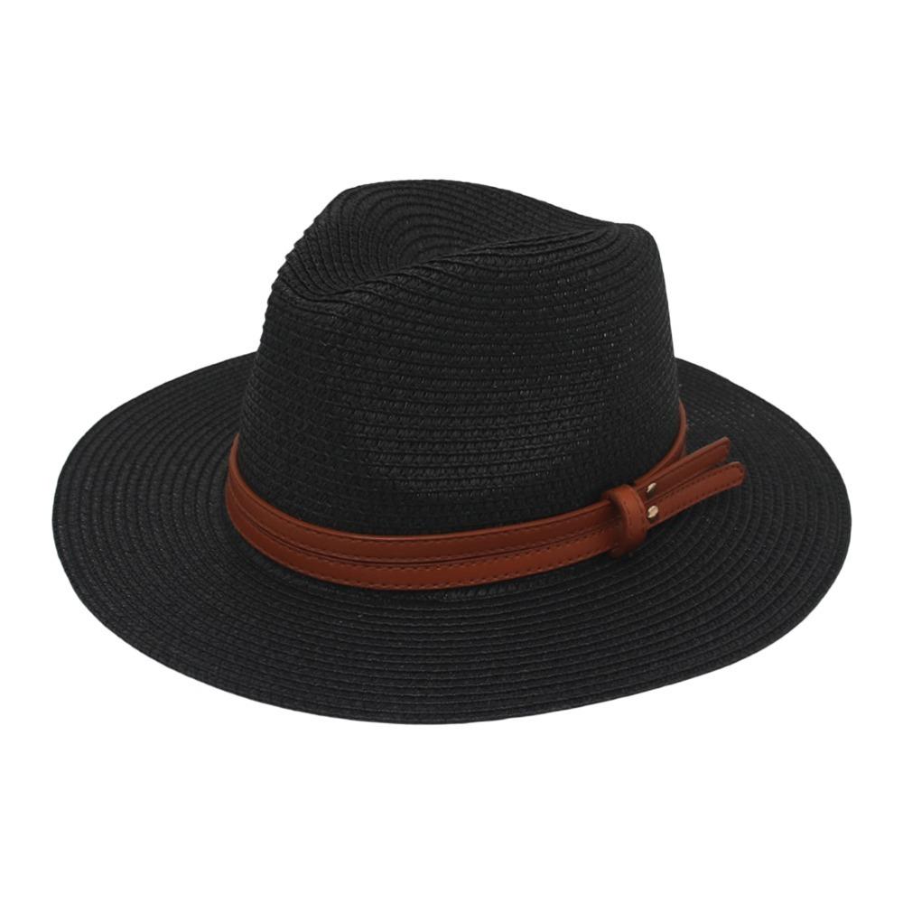 UV Protection Panama Cap Foldable Sun Cap High Quality Jazz Cap  Summer