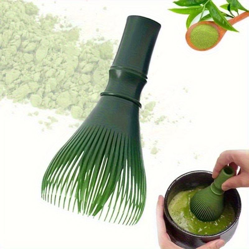 1PC Resin Matcha Whisk Chasen Brush Tools for Matcha Green Tea Powder Reusable Powder Whisk with Whisk Holder Tea Ceremony.
