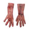 Кровавые перчатки оборотня для костюма на Хэллоуин, аксессуары зомби для вечеринки