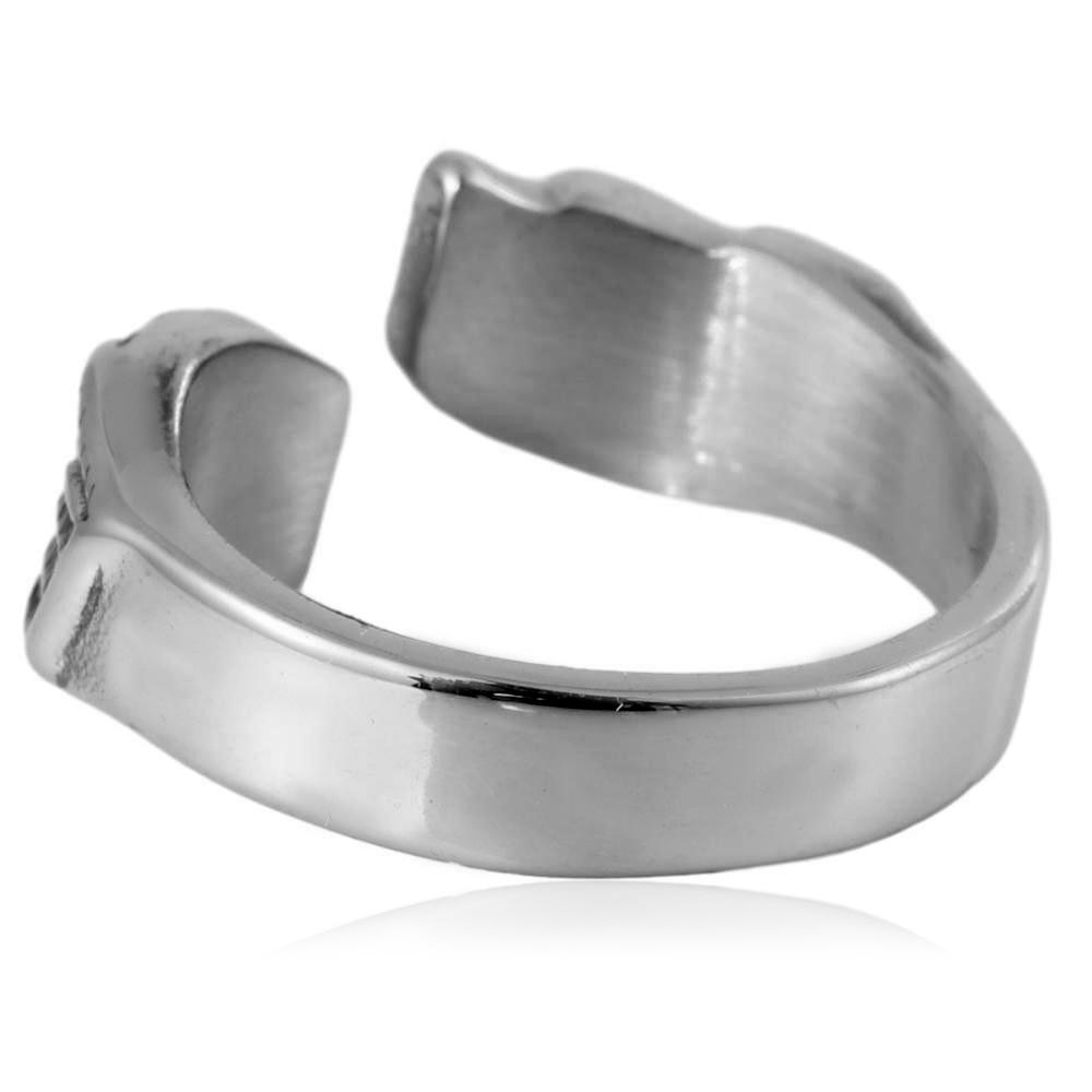 European and American Jewelry Feather Ring Retro Trendy Man Animal Angel Wing Ring 2026