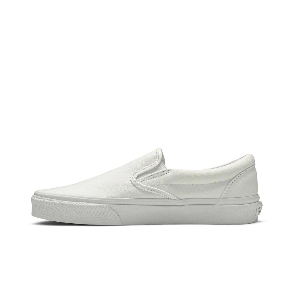 Vans Classic Slip- 'White Canvas' (Unisex) White Canvas Shoes VN000EYEW00