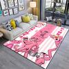 Pink Panther Cartoon Graphic Print Carpet Printing Floor Mats Protective Pad Fashion Doormat