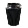 3" 76mm High Flow Inlet Cold Air Intake Cone Replacement Dry Air Filter Black