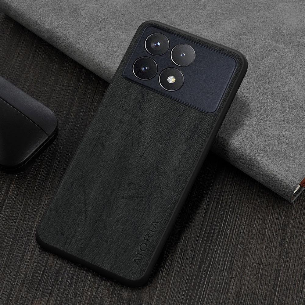 Case for Poco X6 Pro F6 Pro Leather phone cover Luxxury coque for Poco M6 Pro case