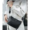Wide Shoulder Strap Crossbody Small Square Bag Single Shoulder Bag Soft Leather Versatile Women's Bag