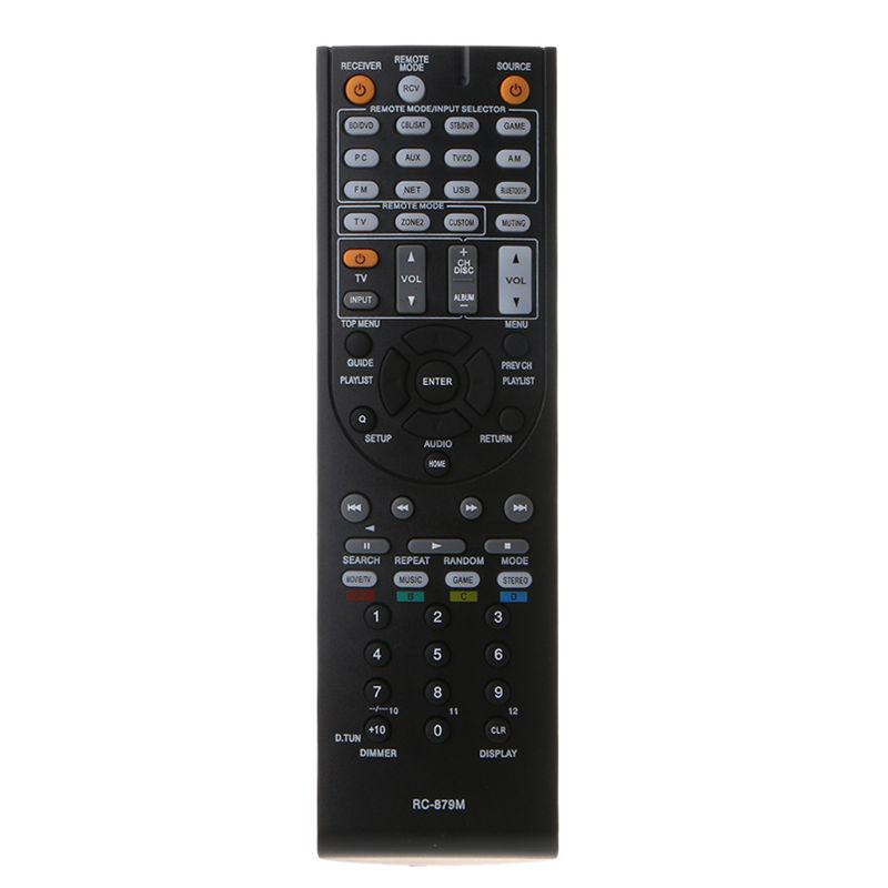 Пульт ДУ RC-879M Замена для AV-ресивера Onkyo TX-NR535 TX-SR333 HT-R393 HT-S3700 Усилитель