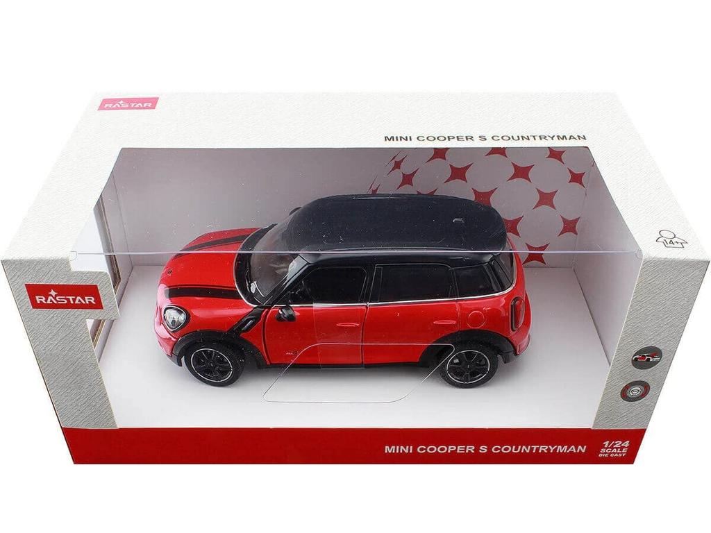 DOYUSHA RASTAR Mini Countryman Красный 1/24 (Готовая модель)