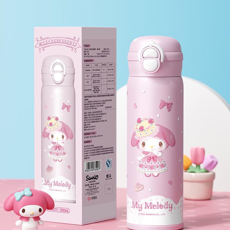 Милая термокружка Hello Kitty для девочек - Большая, из нержавеющей стали 316