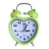 62KD Heart Alarm Clock No Ticking Silent Night Light for Time Clocks for Kids Girls Bedroom Snooze Wake Up Clocks