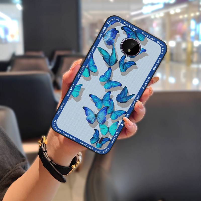 Силиконовый противоударный чехол для телефона для Nokia C10/C20 Мягкий чехол Грязеотталкивающий Пылезащитный ТПУ Мультяшный Полная защита Водонепроницаемый