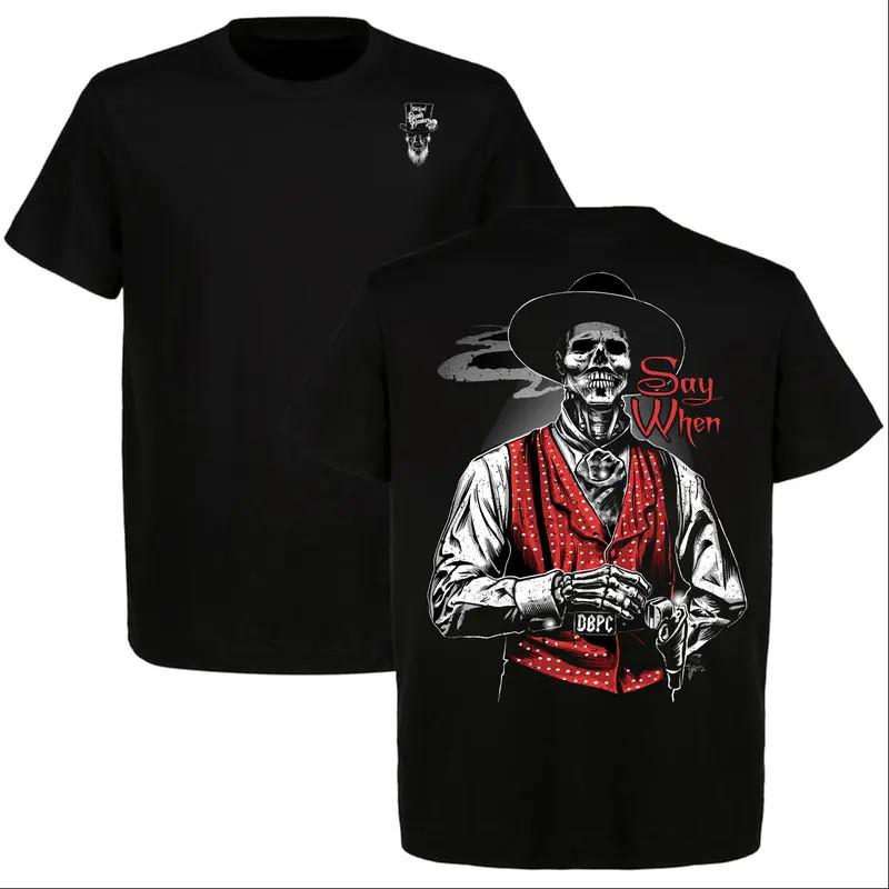 Футболка Doc Holliday Say When Коллекция Убийц Старого Запада