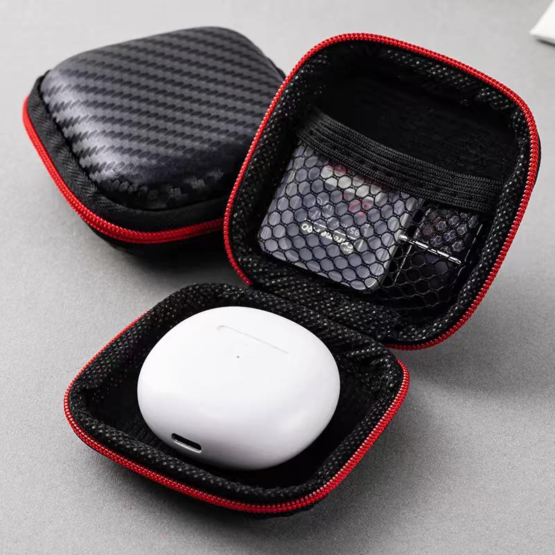Custom EVA Hard Shell Earphone Bag - Drop-Proof Digital Storage with Logo