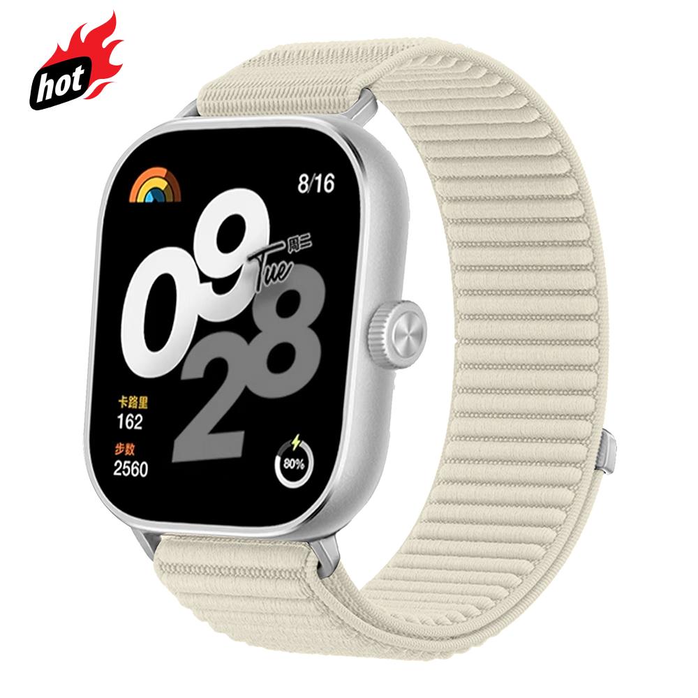 Нейлоновый ремешок для Redmi Watch 5 4 Sports Эластичный сменный браслет Наручный ремешок Correa для Xiaomi Mi Band 8 Pro/9 Pro Аксессуары